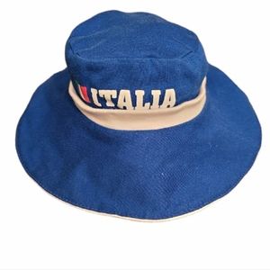 Blue Italia summer hat